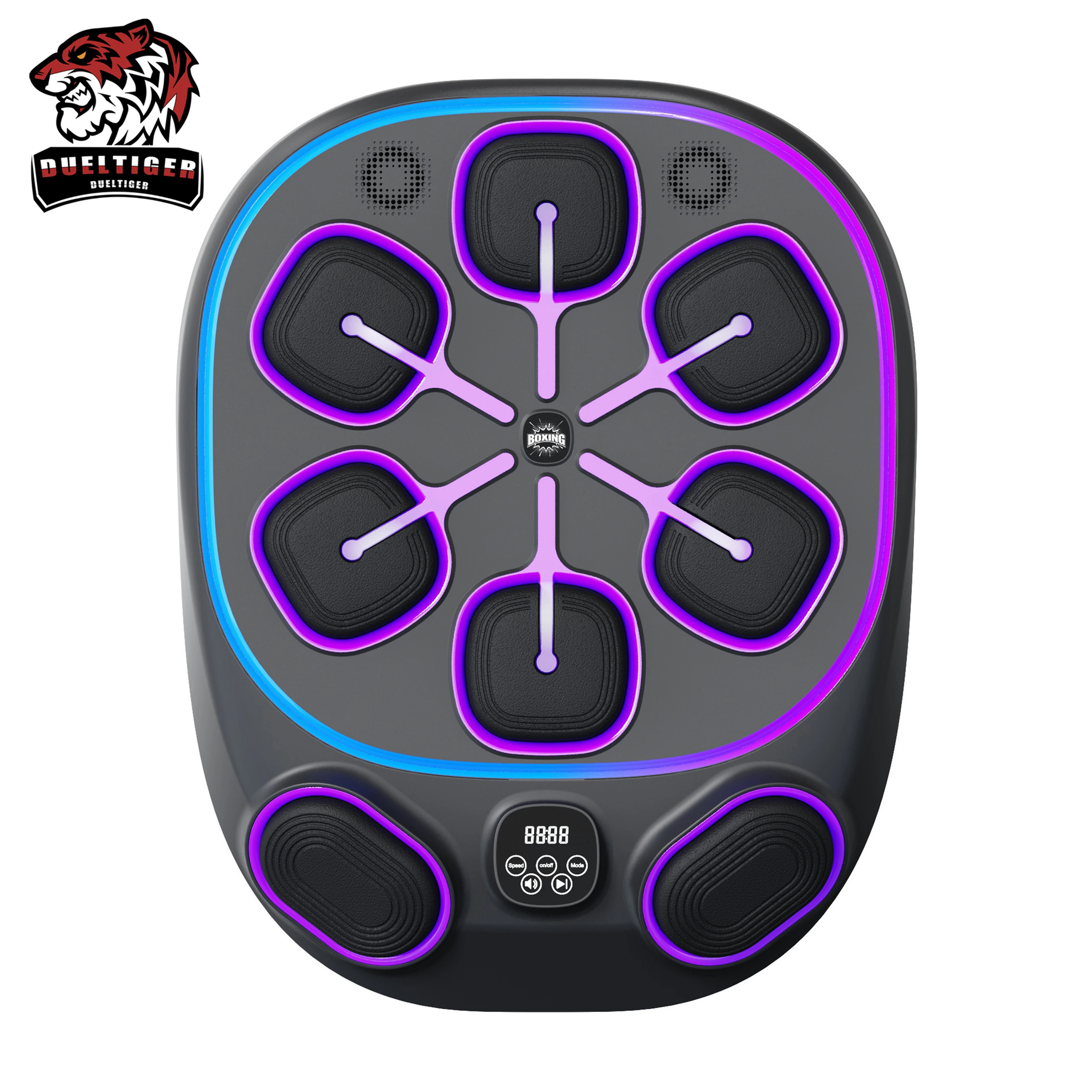 Smart Music Boxing Machine Bluetooth Adult Electronic Wall Target HookPunch Equipment Target Wall Mounted Gym Home Equipment head mounted speed ball boxing punching bag boxing speed ball boxing reaction ball music boxing toys