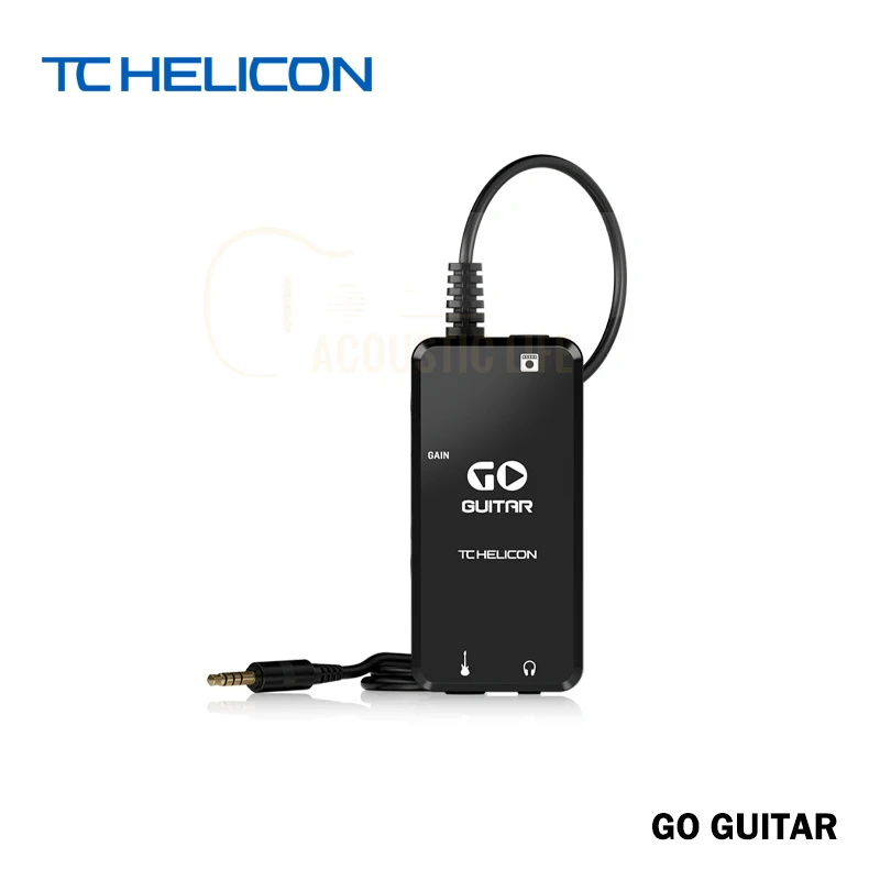 Interfaccia Per Chitarra Portatile Tc-Helicon Go Per Dispositivi Mobili Accessori Per Basso Per Chitarra Elettrica