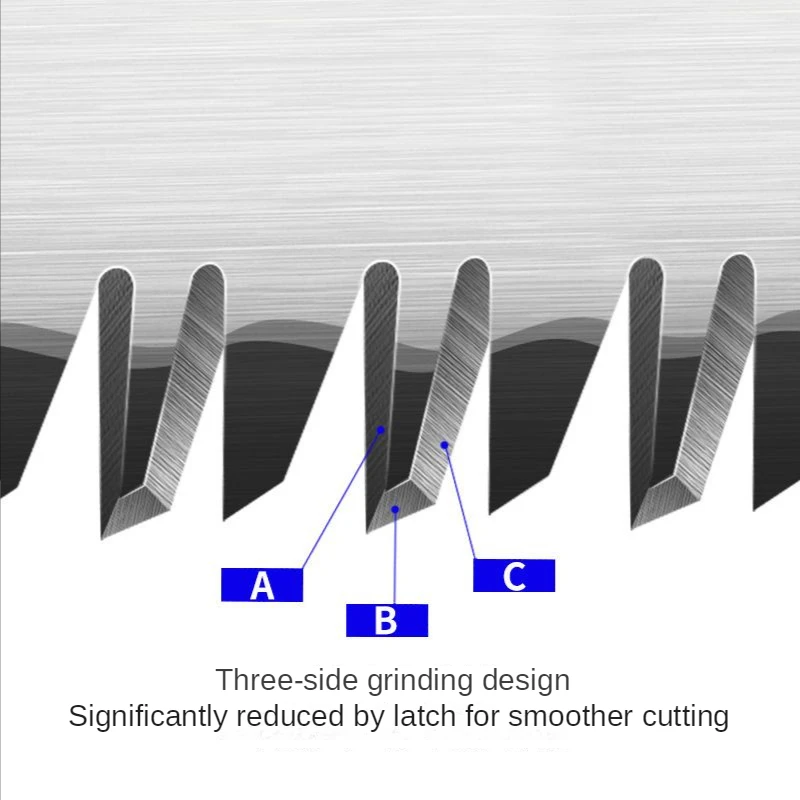 Description Picture 5 of item310MM Hacksaw Double Edge Japanese Pull Saw Flexible Blade Woodworking Cutting Handsaw Wooden Handle Small Double-Sided Saw