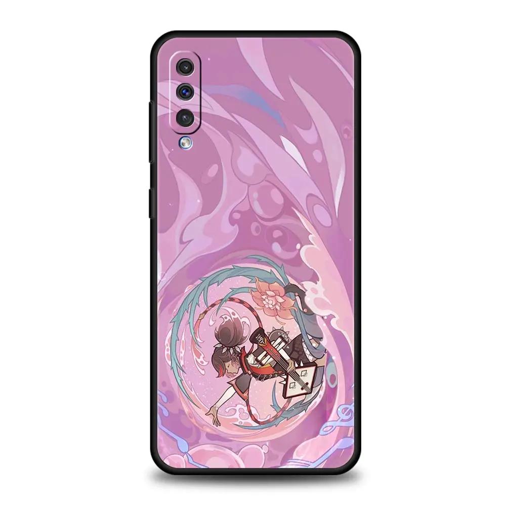 Adorable Genshin Impact Themed Soft Phone Case