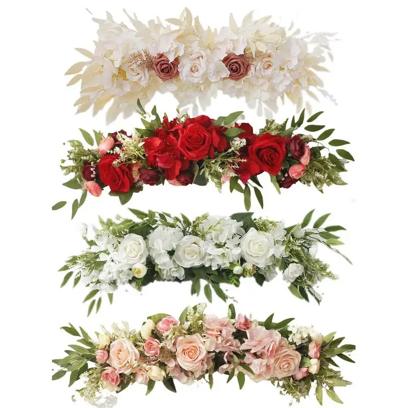 Wedding-Arch-Flowers-For-Ceremony-Floral-Garland-For-Wedding-Rose