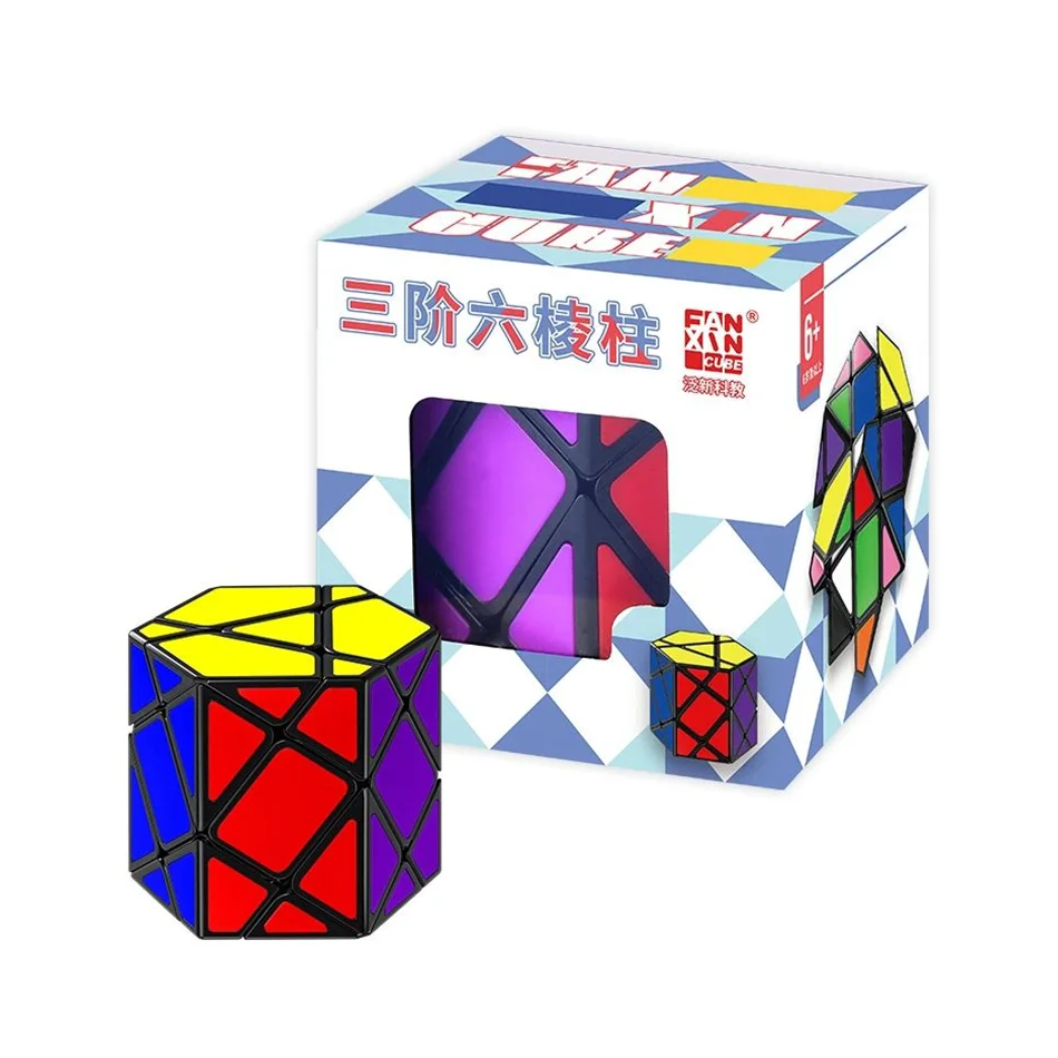 FanXin Fun FTO Rotating Octahedron Magic Cube Puzzle Toy