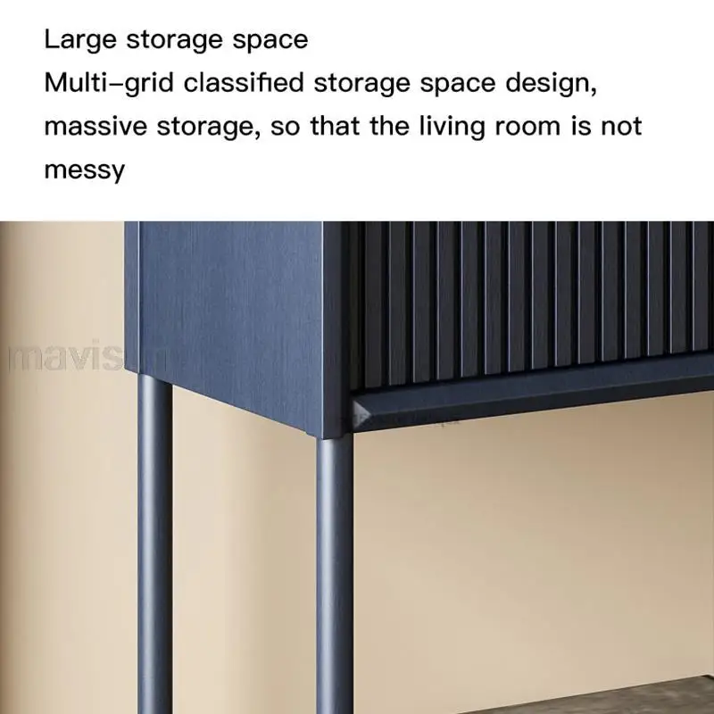 New Chinese Style Sideboard For Dished Modern Light Luxury Hallway Decoration Cabinet Villa Living Room Locker Buffet Furniture