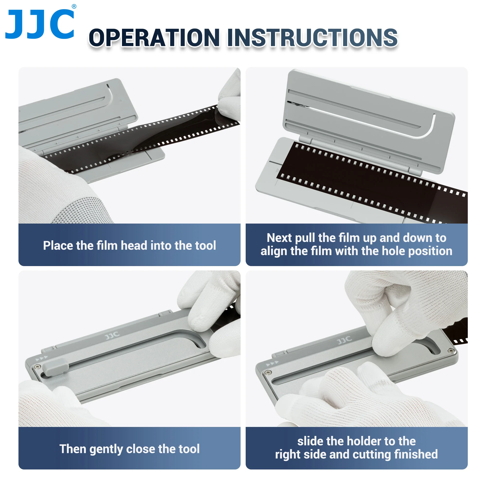 JJC 35mm 필름 리더 커터 트리머, 라이카 IIIA IIIC IIIF IIIG 3A 3C 3F 3G L39 스크류 마운트 필름 카메라용 필름을 10cm 4cm로 자르는 기계