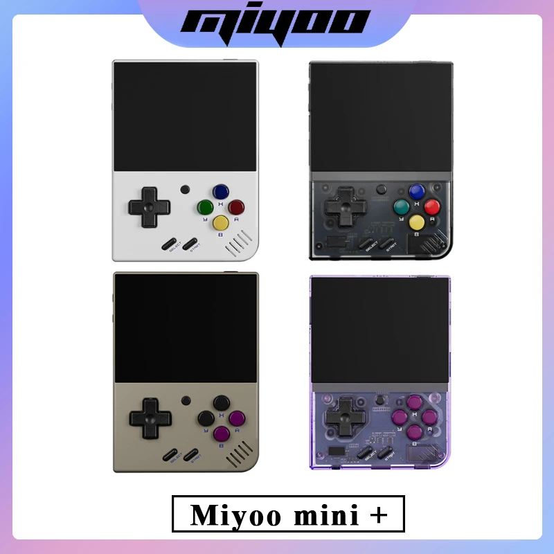 

Miyoo Mini Plus Portable Game Console 3.5 Inch Ips Screen Open Source Handheld Retro Game Portable Games For Chidren