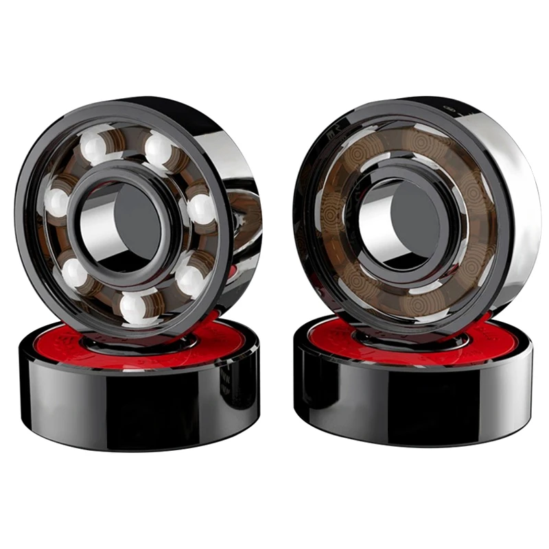 Skateboard Bearings Skate Accessories 16 Pcs Ceramic Bearings for Skate Skateboard Wheel