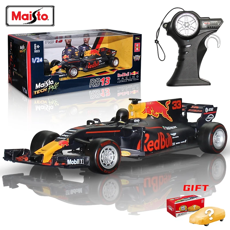 Maisto Rc Car Toy 1 24 Genuine Red Bull Racing F1 Team Formula Car Drift Model Children Remote Control Toy 17 Rb13 33 3 Rc Cars Aliexpress
