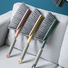 1Pcs Bed Cleaner Brush Multifunction Broom Dust Removal Clothes Coverlet Plastic Brush Hanging Household Dust Magic Broom