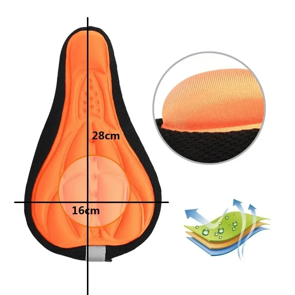 Mountain Bike Riding Thickened Silicone Seat Cover