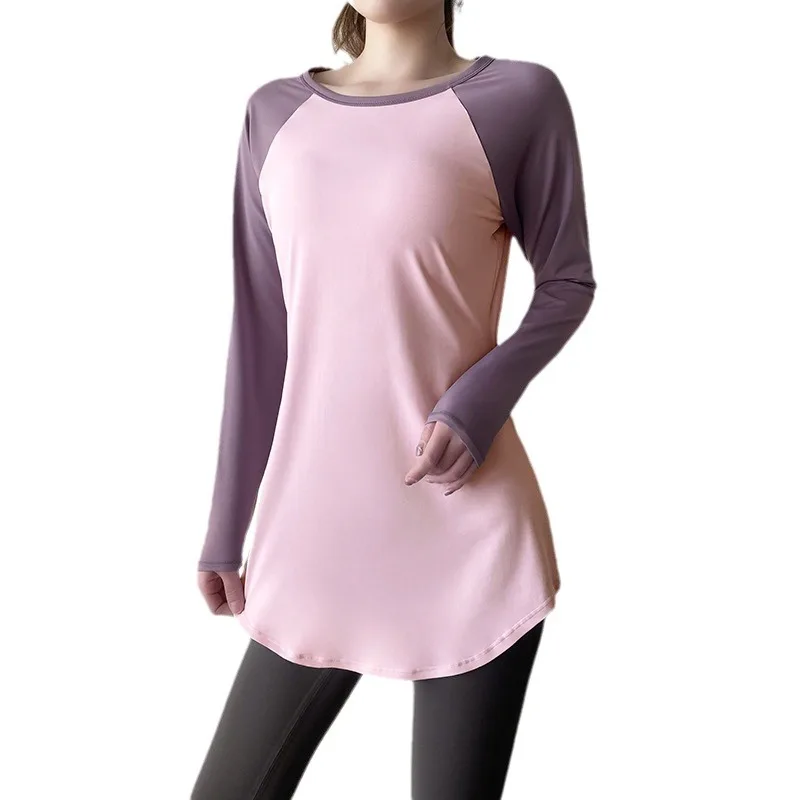 Long Sleeve Yoga Clothes Pilates Blouse Sport Women Top Yoga Shirt Fitness Running T-shirt Sportswear Gym Clothing sports t shirt yoga top yoga shirt sports shirt
