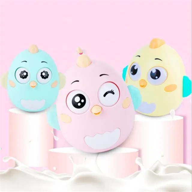 Baby Newborn Toys Nodding Tumbler Toys For Kid Ring Bell Cute Roly-poly Educational Rattle Baby Development Toys 1