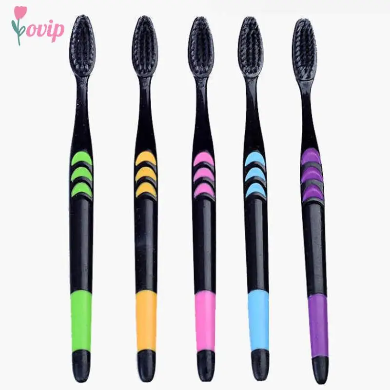 

10PCS Toothbrush Natural Bamboo Tooth Brush Set Soft Bristle Charcoal Teeth Eco Bamboo Toothbrushes Dental Oral Care