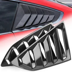 2PCS Car Rear Window Shutter Cover Spoiler Fit for Chevrolet Chevy Camaro 2016-2022 Quater Window Louvers Side Vent Trim