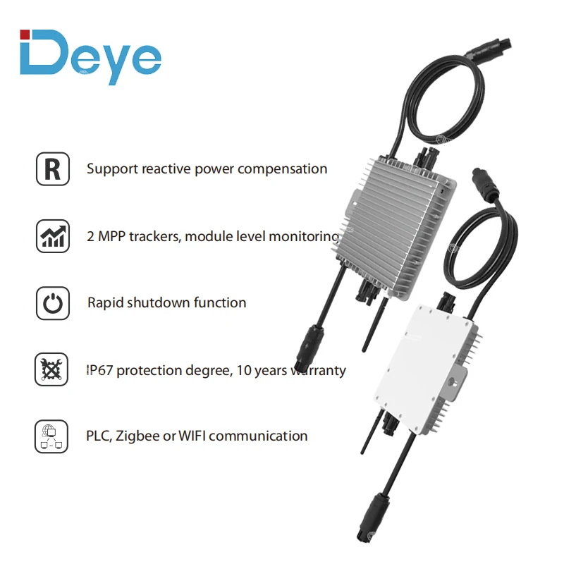 Deye Micro Inverter Sun600G3-Eu-230 600W 800W 1000W Deye Sun 800 Inverter Solare Versione Europea Con Ce