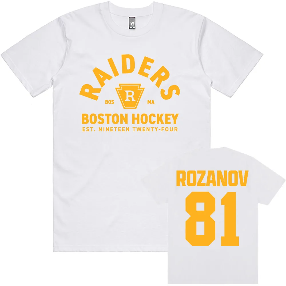 TV Heated Rivalry Llya Rozanov 81 Boston Raiders Tee Women Men Clothing Short Sleeve Fashion T-shirt Graphic Print Casual Top 2
