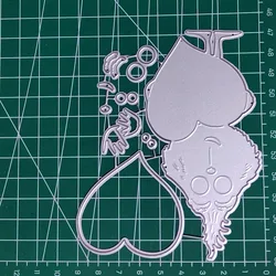 Heart Animal Metal Cutting Die for DIY Scrapbooking and Handmade Crafts (26)