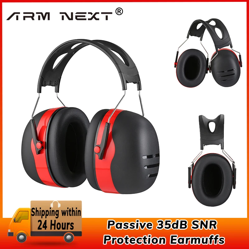 

Adjustable Ear Defenders 32db Earmuffs Hearing Protection Ear Defenders Noise Reduction For Work Study Shooting Woodwork Sport