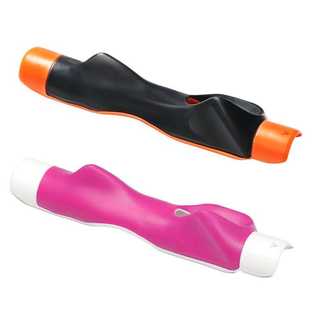 

Корректор клюшки для гольфа, пластмассовый тренажер для начинающих с жестами для тренировок, правильное положение, аксессуар для игры в гольф на открытом воздухе, 2 цвета, B2O9