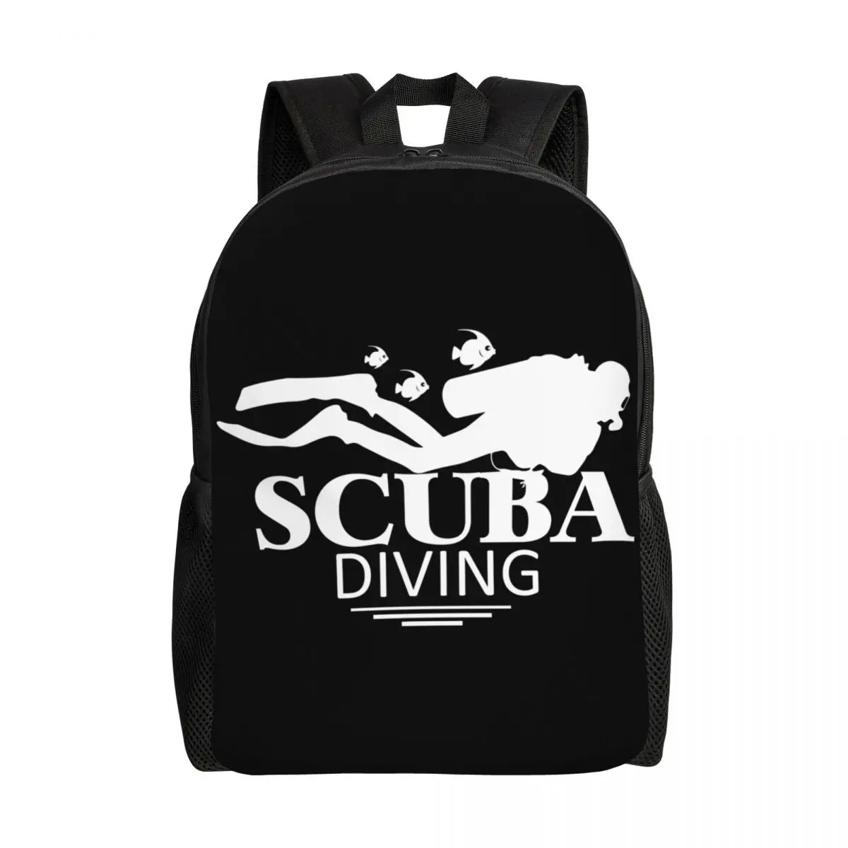 

Funny Scuba Diving Backpacks for Men Women College School Students Bookbag Fits 15 Inch Laptop Dive Bags