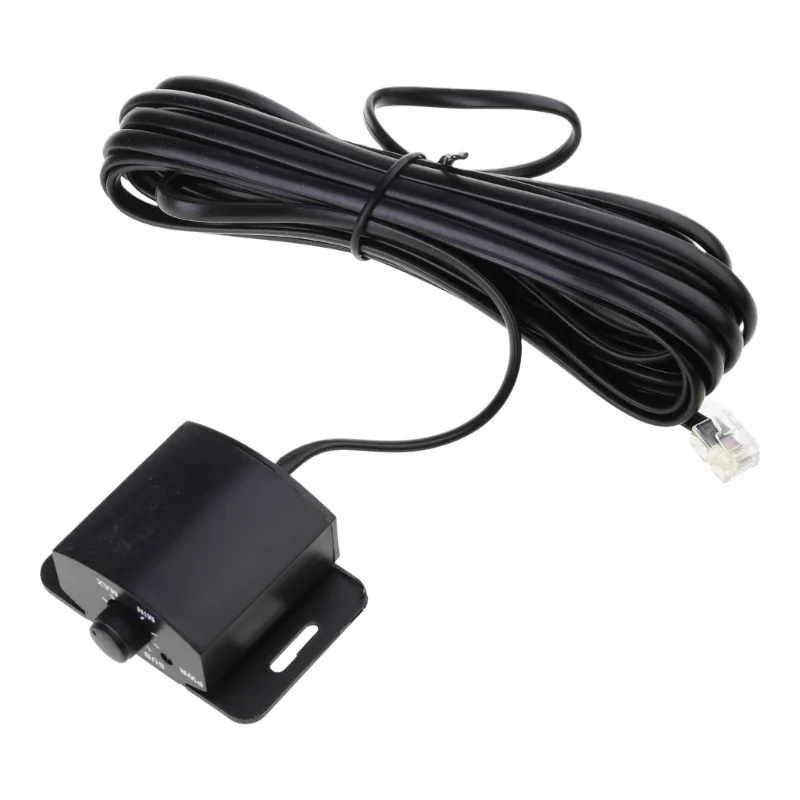 Modyfikacja Car Audio: 5-metrowy 4-rdzeniowy wzmacniacz mocy, subwoofer, zdalny regulator głośności, precyzyjne sterowanie dźwiękiem