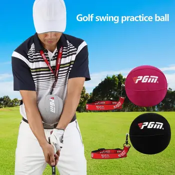 Golf Swing Trainer Ball PVC Adjustable Inflatable Ball Fixed Arm Posture Corrector Putter Practice Auxiliary Golf Training Ball 2