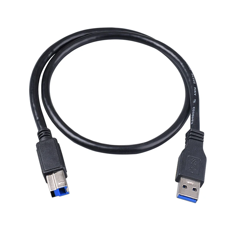 RSHTECH Printer Cable USB-A to USB-B 3.0 Cables 5Gbps High-Speed A Male to B Male for Desktop External Hard Drivers Scanner