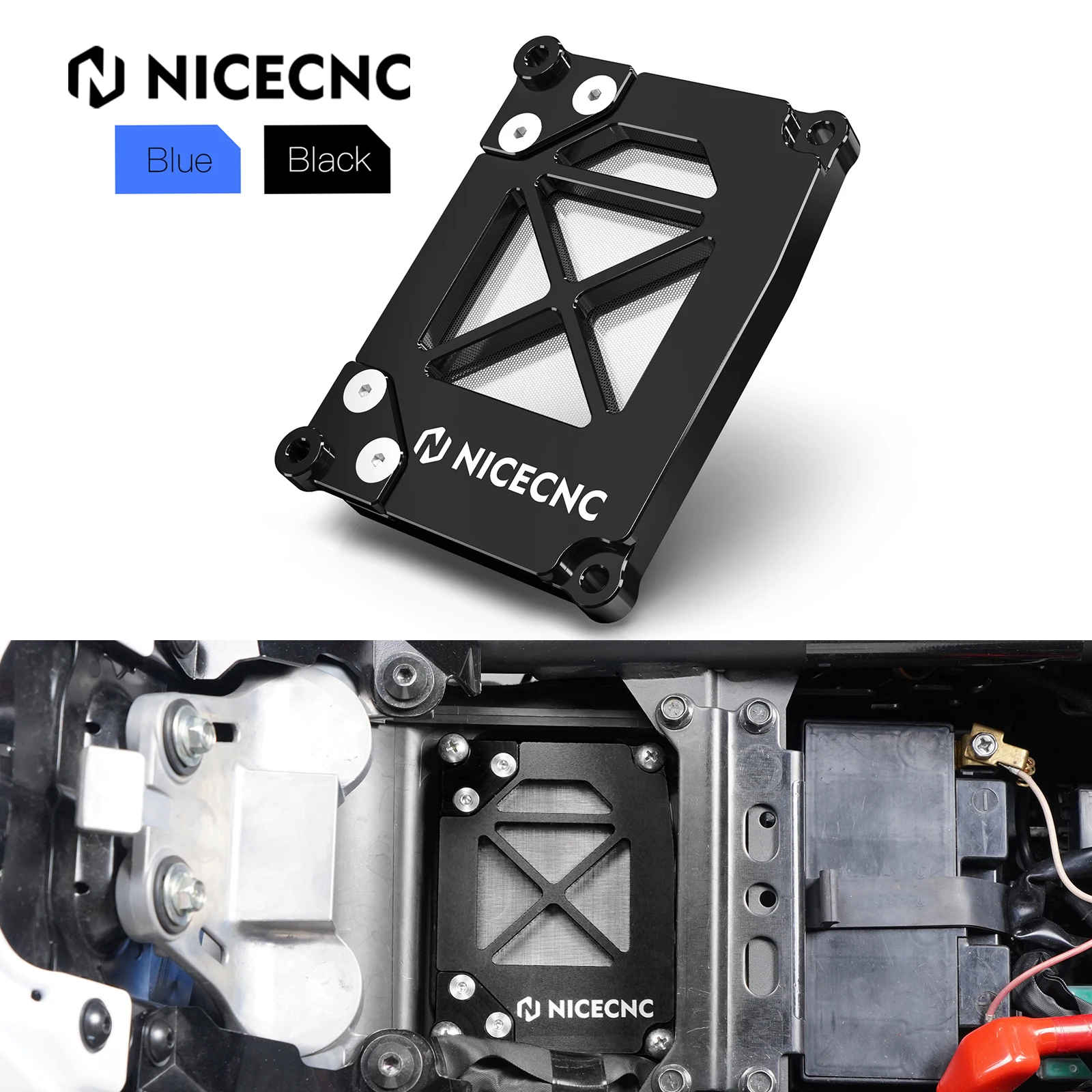 

For Yamaha 2020-2024 Tenere 700 XTZ700 Motorcycle Air Filter Box Cover Tenere 700 World Raid 2022-2023 Tenere700 Rally Edition