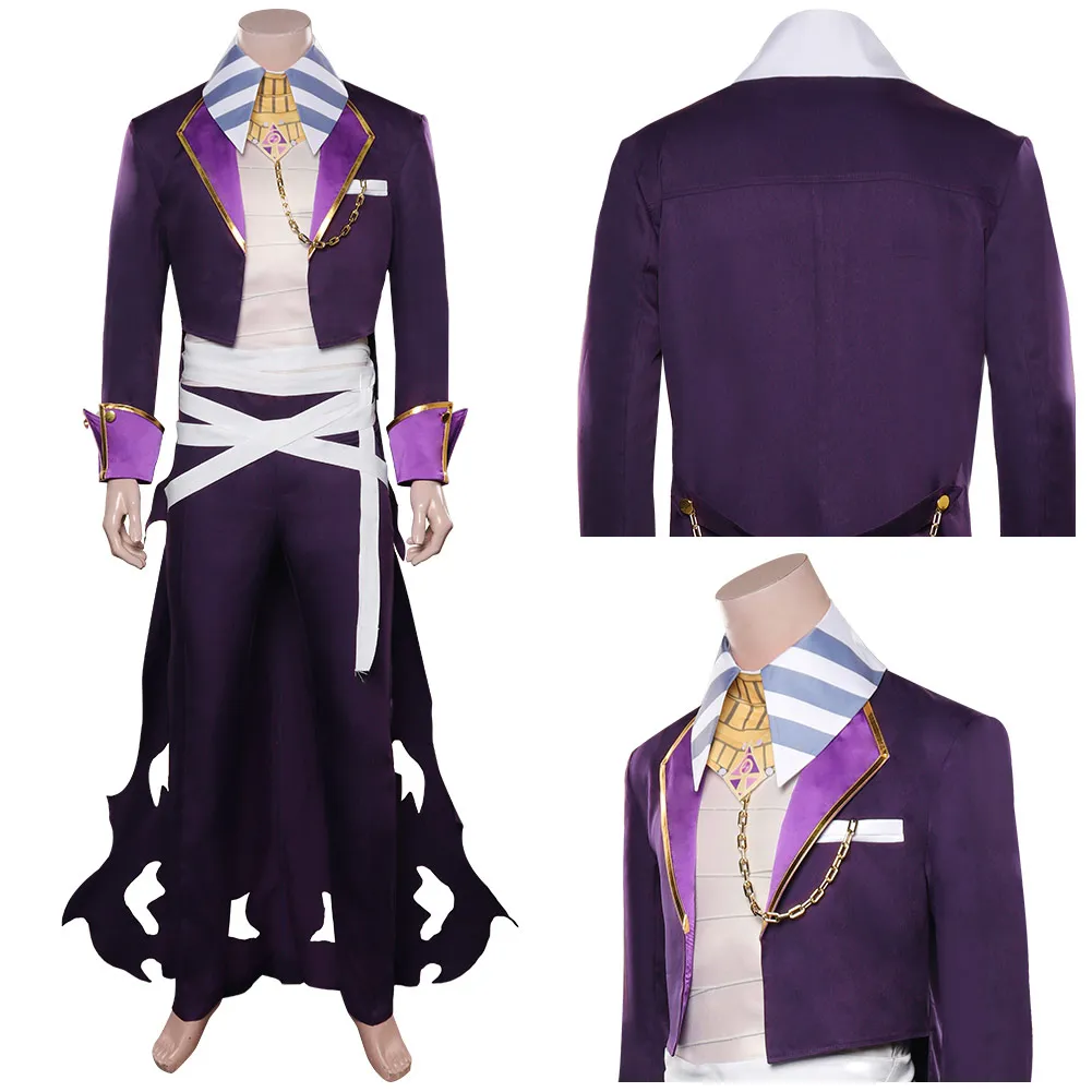 

Game Dislyte Drew Anubis Cosplay Costume Outfits Halloween Carnival Suit