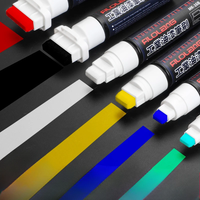 10/16/30mm Can Add Ink Wide Head Industrial Paint Pen for Painting Graffiti Wood Metal Marking Waterproof Paint Marker Pen paint marker pen paint pen art marker pen