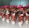 25*100mm Wedding Dragees Test Tube Wedding glass jar Cork Dragees Glass Bottle DIY Crafts Candy Bottle Wedding Gift 5
