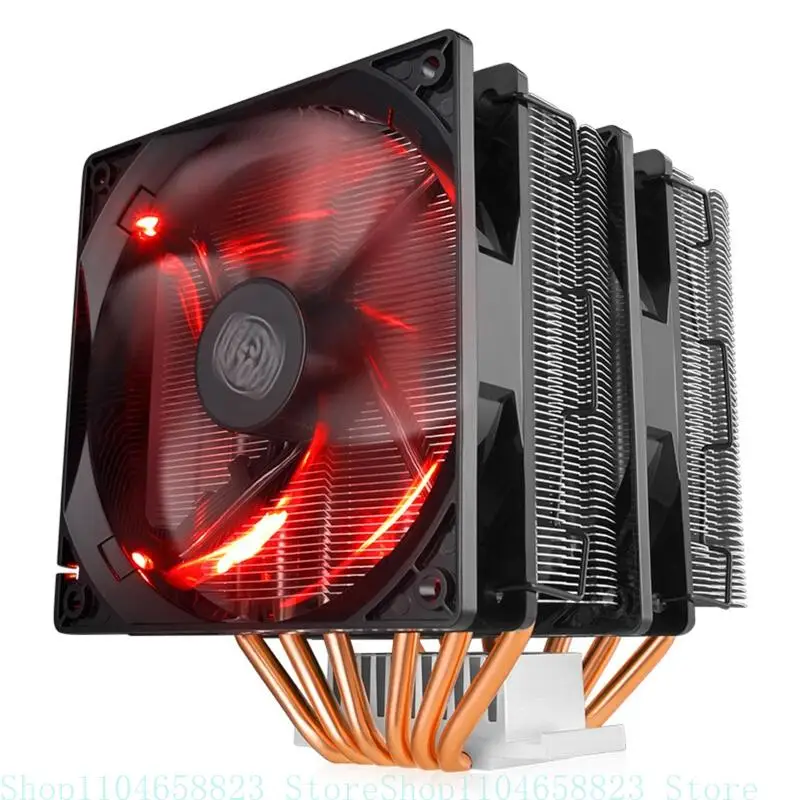 Efficient Cooling CPU Cooler Fan for Intel LGA 1150 1155 1156 775 1366 AM3 AM4 Quiet Ventilador Silent Radiator Cooler