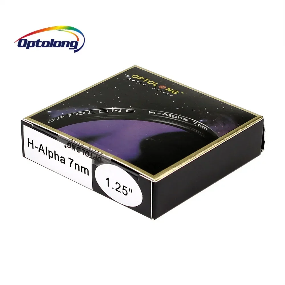 

OPTOLONG узкополосный астрономический фотографический фильтр 1,25 дюйма H-Alpha 7 нм, монокулярный телескоп LD1010A