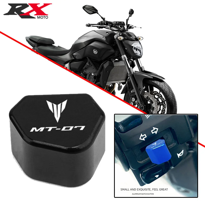 

Кнопка переключения сигнала поворота для мотоцикла, колпачок для Yamaha MT07 MT 07 MT-07 2014 - 2024 2017 2018 2019 2020 2021 2022