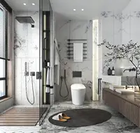 Heated Modern Smart Toilet Upgraded Self Cleaning One Piece Toilet with Warm Elongated Seat White Tankless Toilet 2