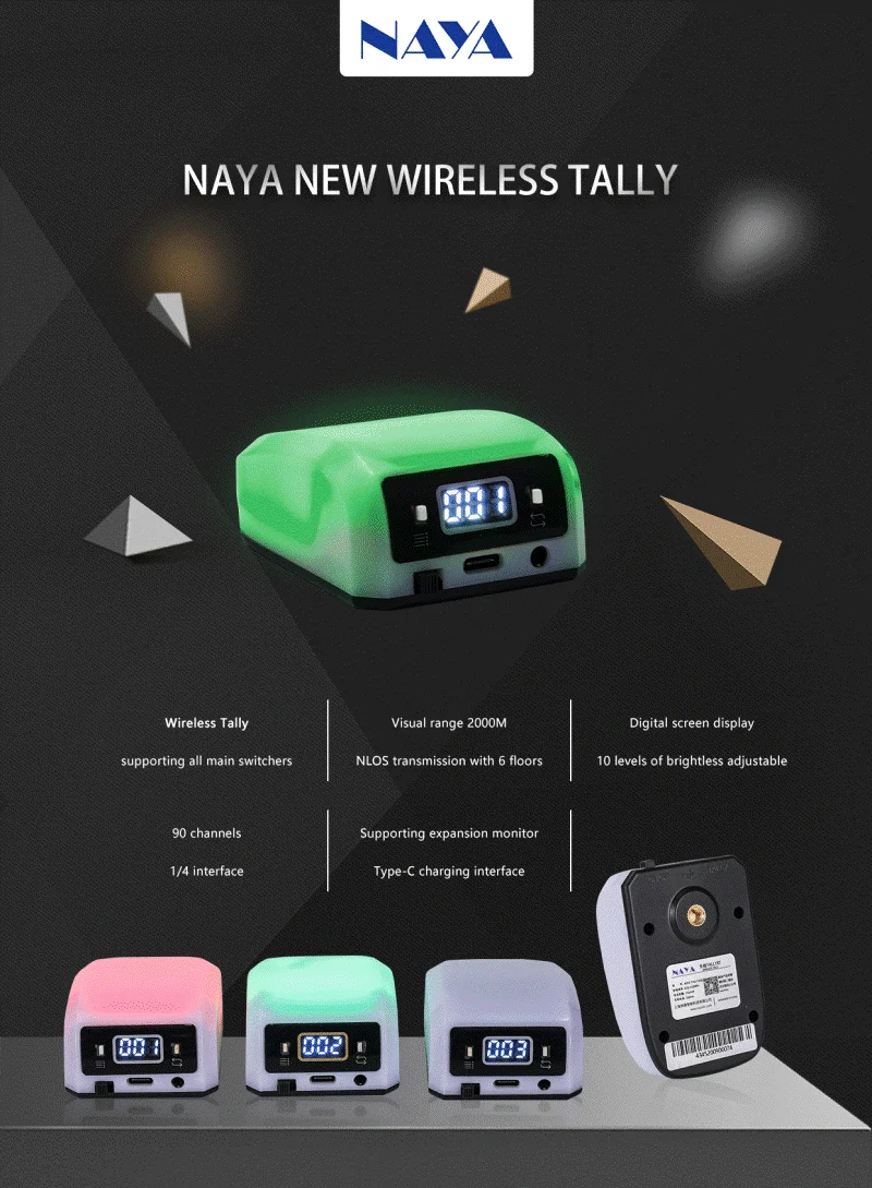 new tally 285 wireless Tally light for HDI-BS180 / FDI-BS350