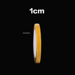 High Viscosity Transparent Waterproof Adhesive Fiber Mesh Tape - Double Sided for 20meters (1cm)