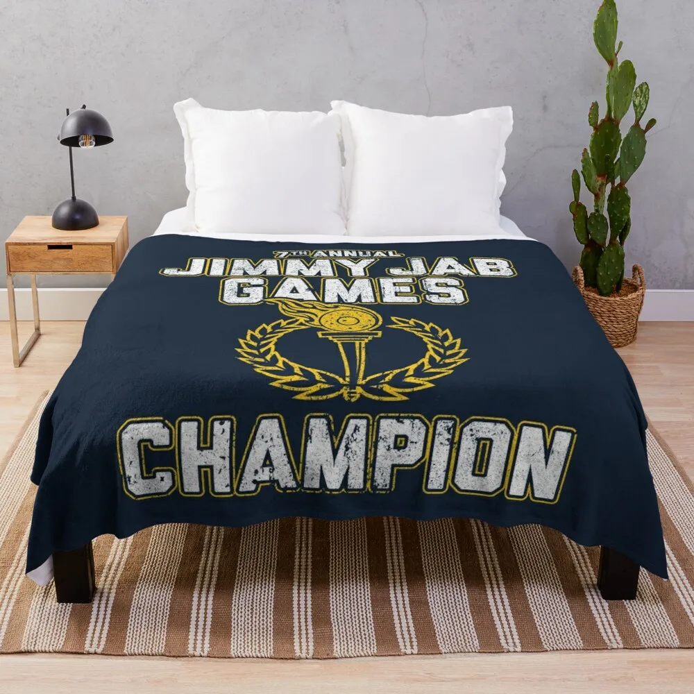

Jimmy Jab Games Champion Throw Blanket Luxury Throw Blanket Beautiful Blankets Travel Blanket