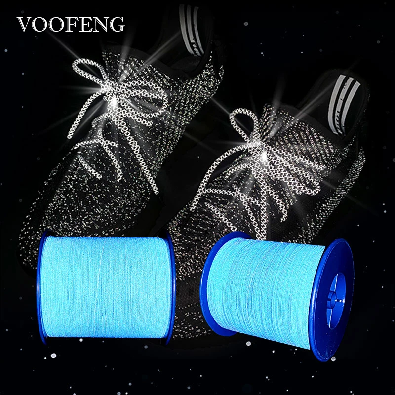 voofeng-100-pe-blue-eflective-thread-flat-silk-thread-diy-clothes-bag-garment-webbing-reflection-material