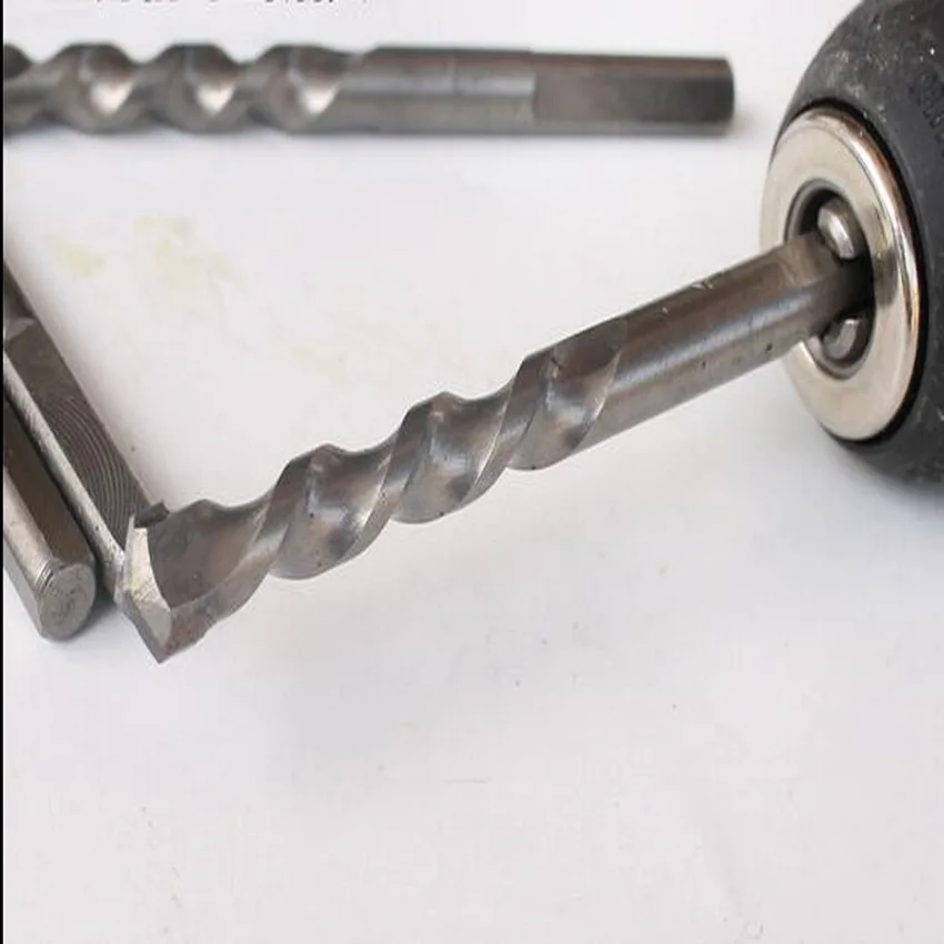 

6PCS/Set 6/8/10/12/14/16*200mm TCT Tipped Triangle Shank Impact Hammer Drill Bit for Home Wall Brick/Tile/Pavel Hole Drilling