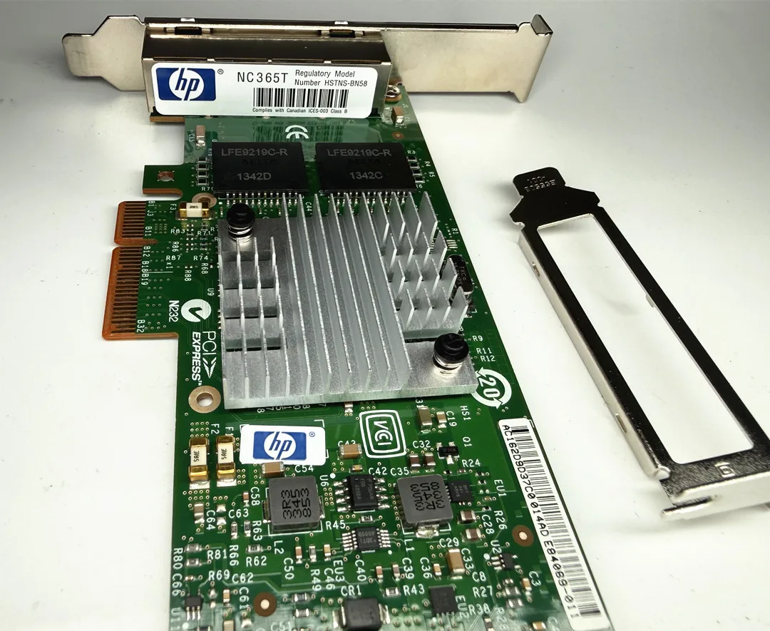 인텔 I340-T4 쿼드 포트 이더넷 기가비트 PCI 네트워크 어댑터, IBM 49Y4242 49Y4241 HP NC365T