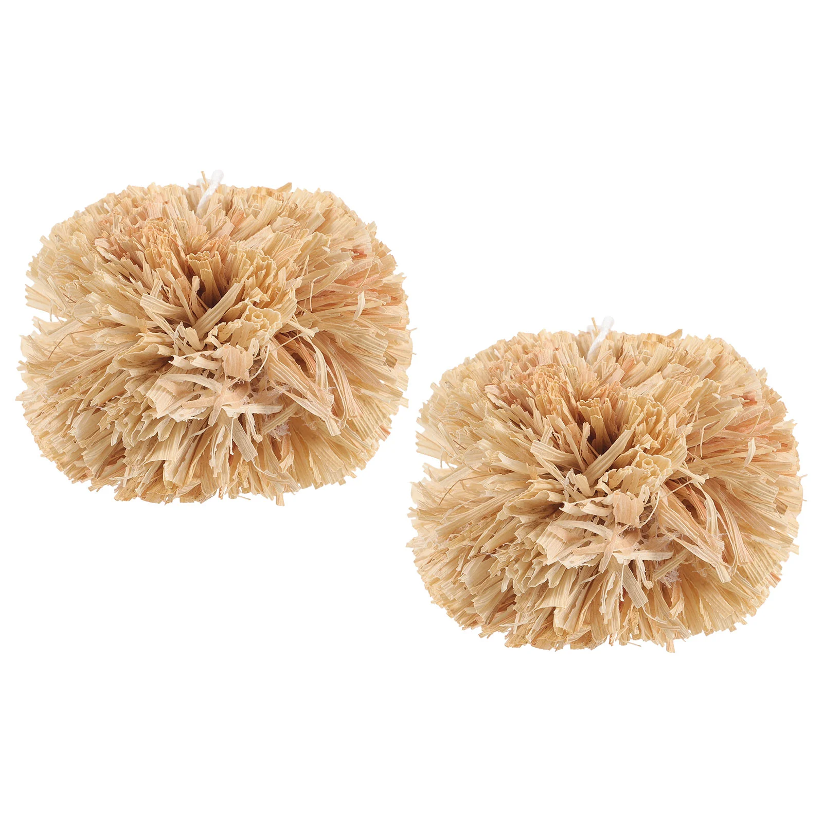 

2Pcs Rabbit Chewing Toy Small Animals Play Balls Bunny Treat Toys Hamster Teeth Grinding Toys