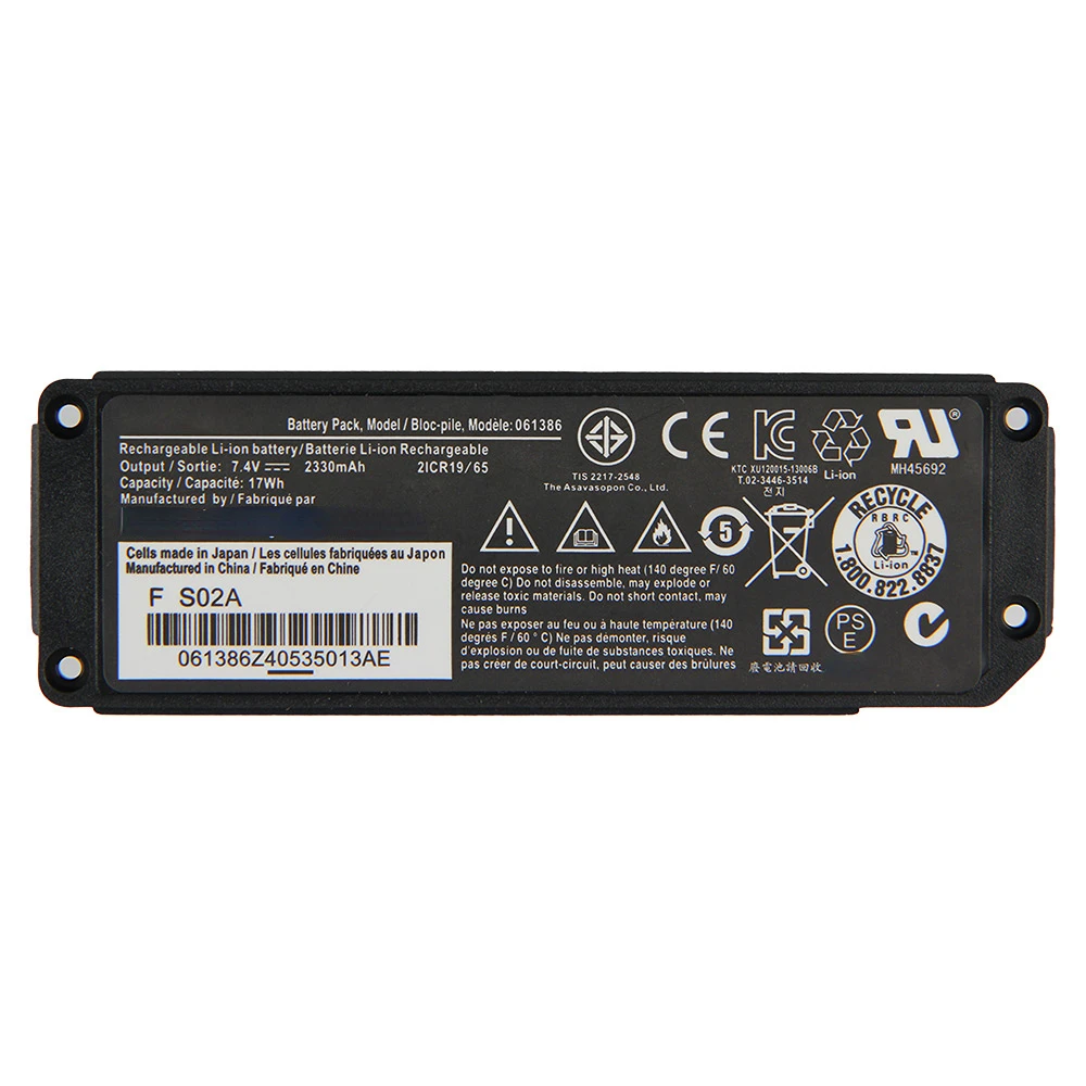 Фото Сменный аккумулятор 061384 063404 063287 061386 061385 для BOSE SoundLink Mini I, батарея для Bluetooth динамика 2330 мАч №3
