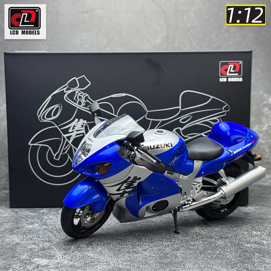 LCD diecast model 1:12 scale new Suzuki GSX1300R Hayabusa