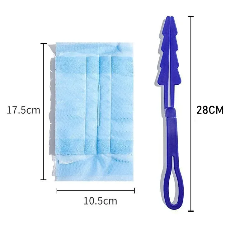 30 Pieces Disposable Duster Refills Compatible for Swiffer