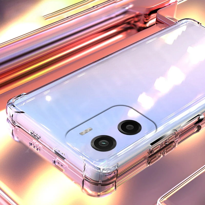 Air-Bag Soft Silicone Clear Shockproof Phone Case Cover