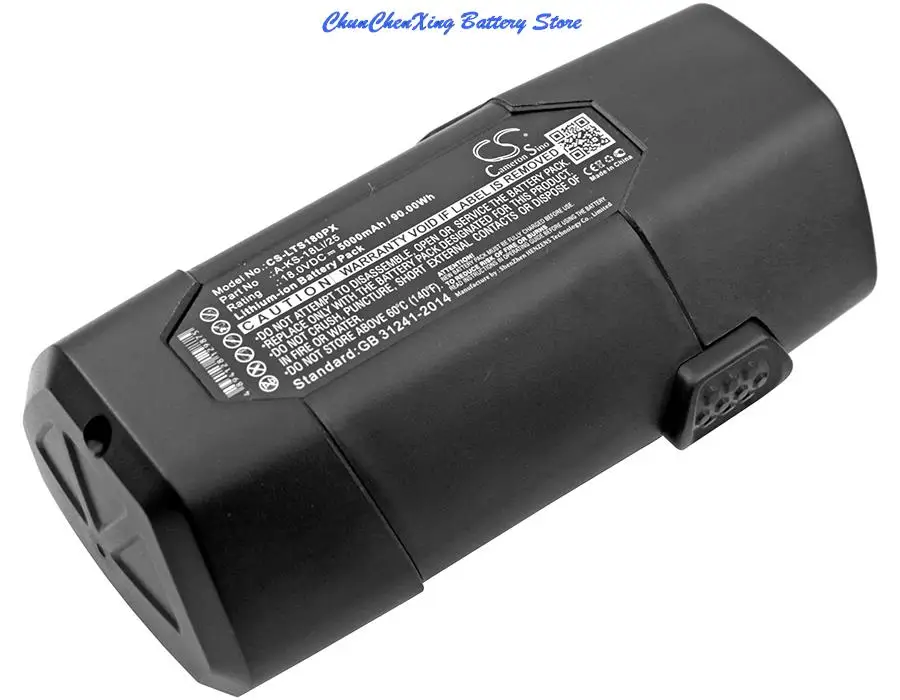Cameron Sino 3000mah 5000mah Power Tools Bateria para Lux-tools A-ks18li 25 - Image 3