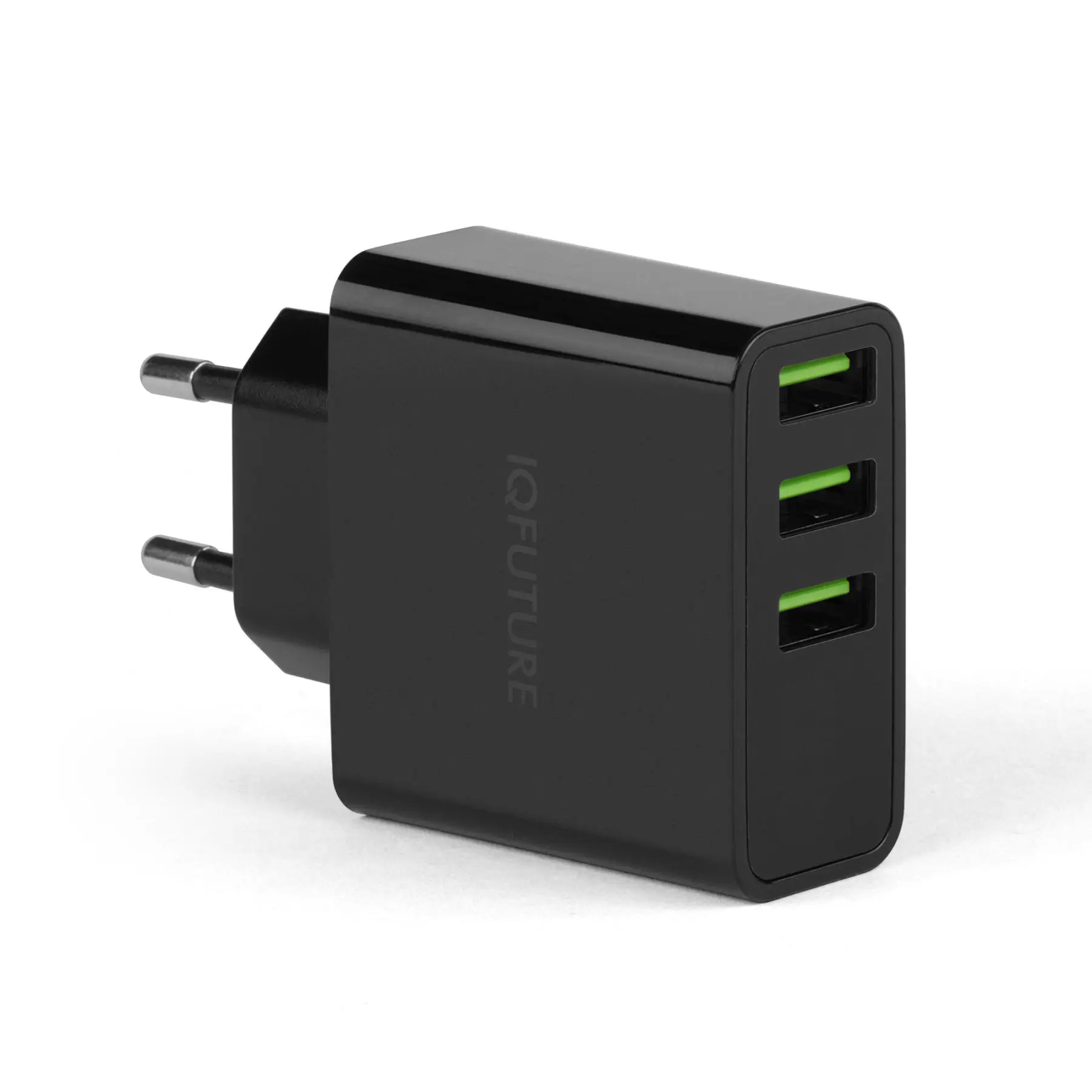 Network charging iqfuture iq-ta35 for 3 USB LED screen. Black | Компьютеры и офис