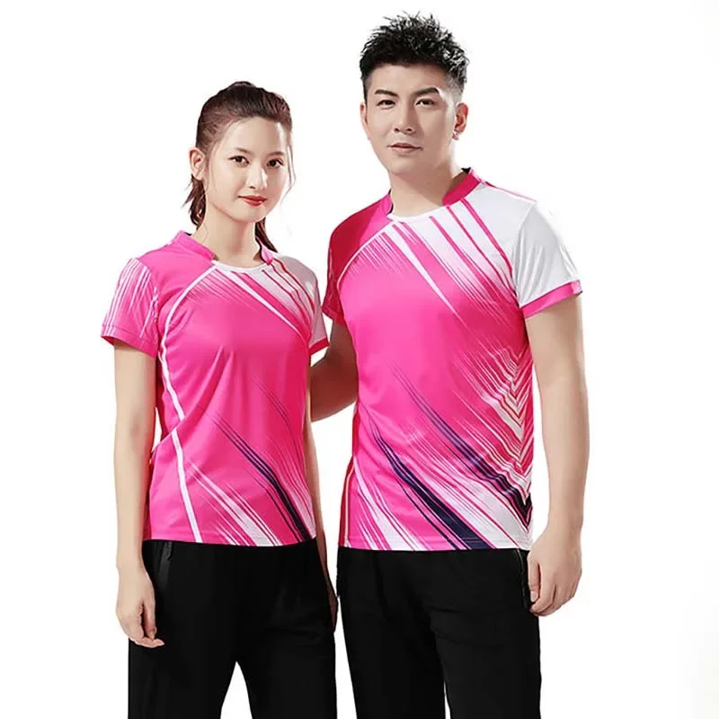 Tennis Shirts Men Women short sleeve golf badminton table tennis Shirt sportswear Ping Pong Jerseys