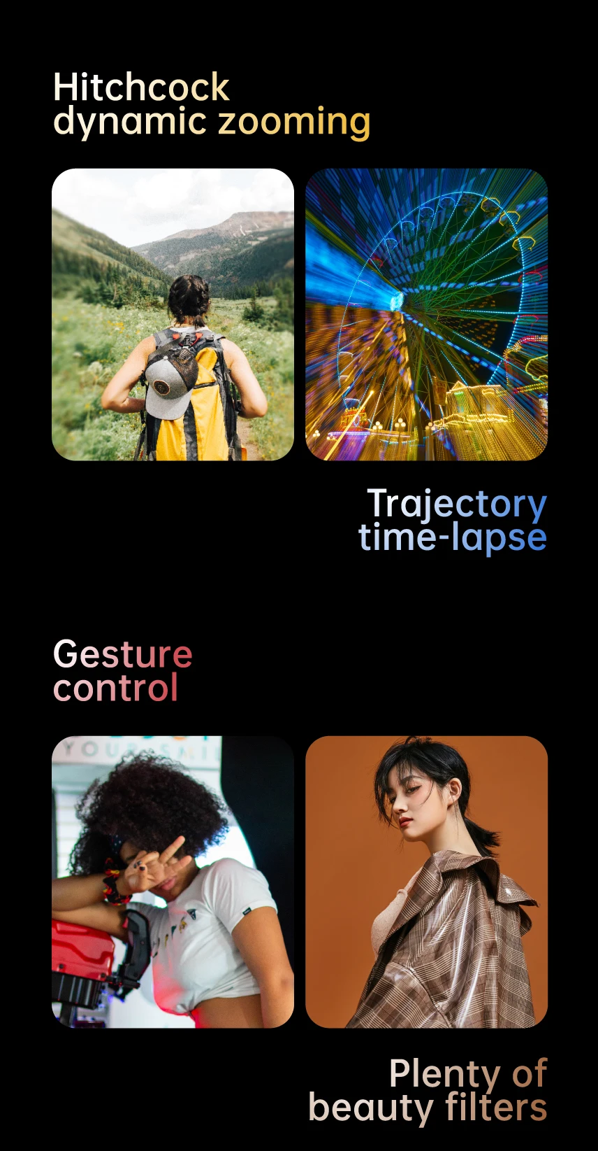 AOCHUAN 3-Achsen Handheld Gimbal Stabilisator SmartXE für Smartphone für iPhone Android mit KI-Gesichtsverfolgung für TikTok Vlog – Detail 16