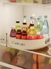 1pcs，Creamy White Rotatable Round  Tray Countertop Multi Purpose organizer Tray Rotating shelf 3